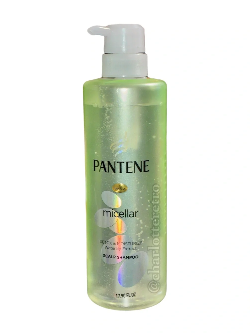 Pantene • Micellar Detox & Moisturize Shampoo • Waterlilly Extract (Thailand)